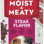 Moist & Meaty Steak Flavor Dry Dog Food